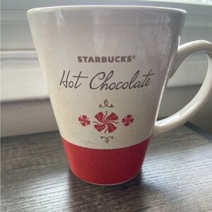 Starbucks 2010 Hot Chocolate Mug Coffee Cup Ceramic 15oz